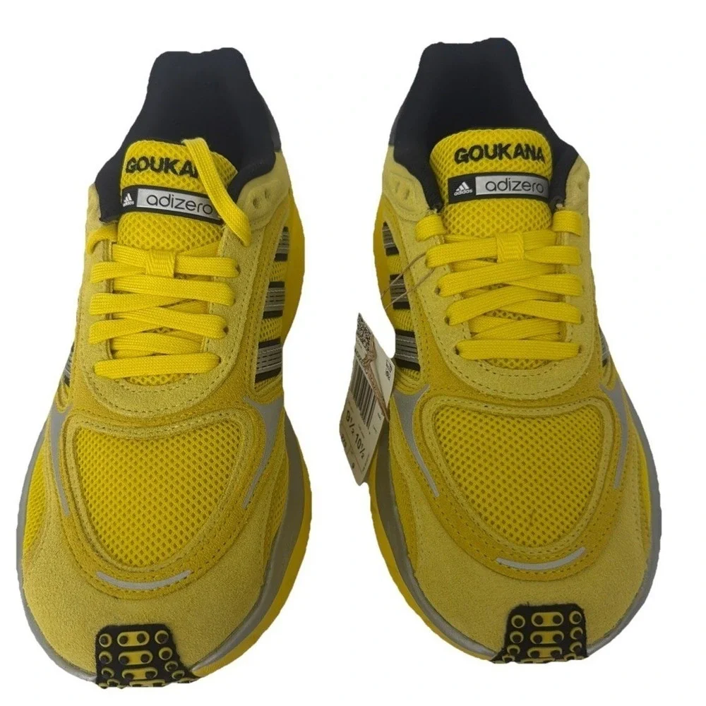 Adidas AdiZero Unisex's Goukana (Yellow/Light Yellow) 9.5 Running Shoes JP7177